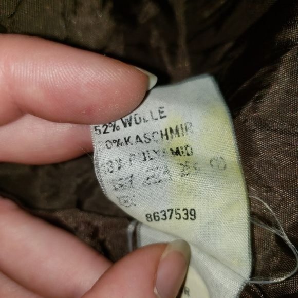 Wool And Cashmere Blazer Size Medium - Picture 8 of 8